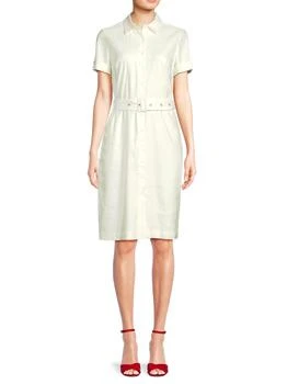 Calvin Klein Linen Blend Shirtdress