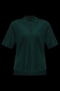 Salvatore Ferragamo | Ferragamo Logo Embroidered Knitted Polo Shirt