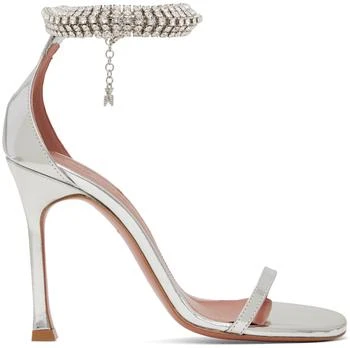 Silver Iman Sandal Heeled Sandals