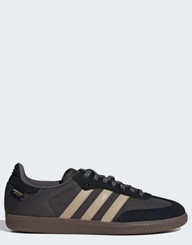 adidas Originals Samba OG trainers in black and khaki
