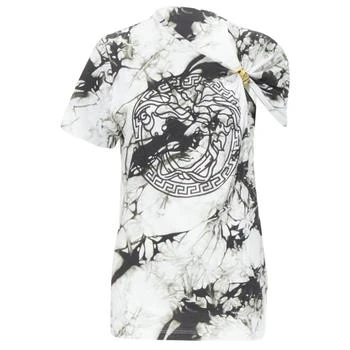 Versace | Medusa ring marble tie dye t-shirt