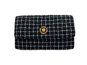 Versace | Wallet On A Chain Fabric Crossbody Women's Bag