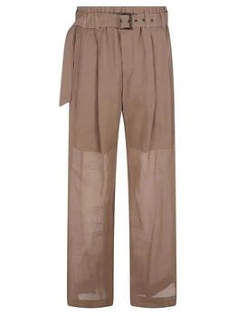Brunello Cucinelli | Brunello Cucinelli Monili Organza Loose Trousers