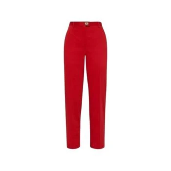 Salvatore Ferragamo | Women's Ankle-Length Trousers In Red