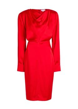 Stella McCartney | Draped satin-crepe midi dress