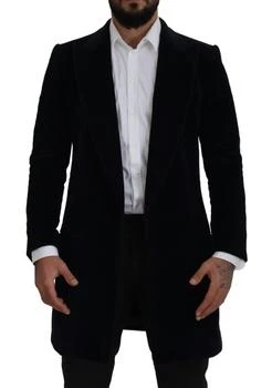 Dolce & Gabbana | Cotton Cardigan Long Coat Men Men's Jacket