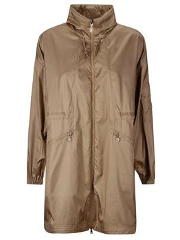 Moncler | Moncler Adhemar Zip-Up Parka Coat