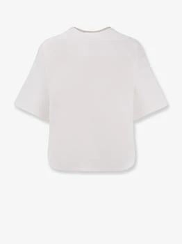 Alaia | Boxy cotton blend t-shirt