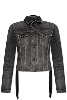 Balenciaga | Balenciaga Lace-Up Denim Jacket