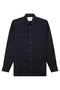 Jil Sander | Jil Sander Gabardine Buttoned Shirt