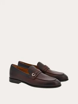 Salvatore Ferragamo | Men's Gancini Ornament Moccasin In Brown