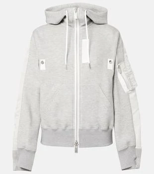 Sacai | Paneled hoodie