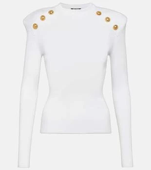 Balmain | Embellished knit sweater