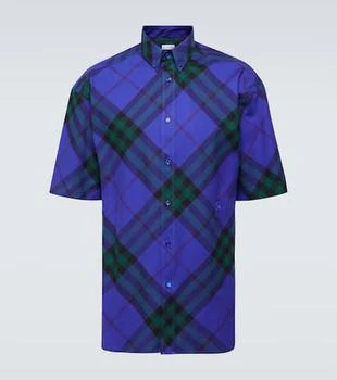 Burberry | Burberry Check cotton bowling shirt
