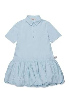 N°21 Kids Ruffled Shirt Dress