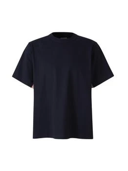 Bottega Veneta | Bottega Veneta Check Detailed Crewneck T-Shirt