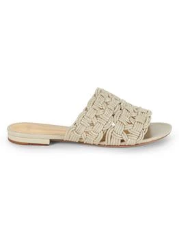 Sammy Leather Flat Sandals