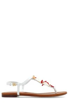 Dolce & Gabbana | Dolce & Gabbana Embellished Thong Sandals