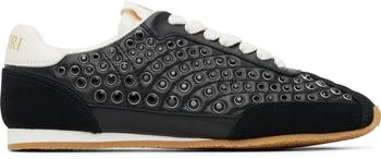 AMIRI | Black Stud Pacific Flat Sneakers
