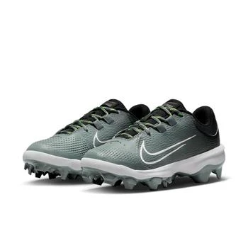 NIKE Women's  Hyperdiamond 4 Pro MCS DC8990-001 Gray Softball Cleats GBNC1522