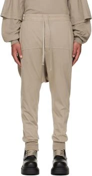 Rick Owens | Taupe Concordians Drawstring Sweatpants