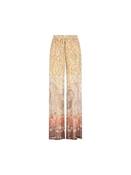 Valentino | Valentino	Paisley Printed Wide Leg Pants