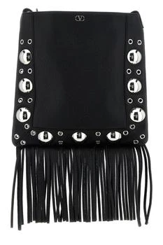 Valentino | Valentino Nellcôte Fringed Edge Shoulder Bag