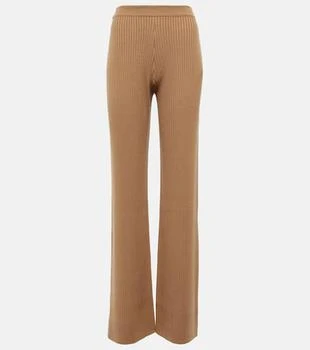 Chloé | Wool and cashmere ribbed-knit pants
