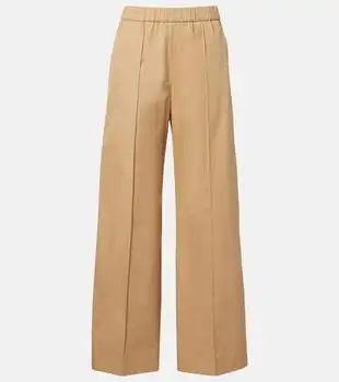 Jil Sander | Cotton drill wide-leg pants