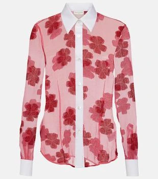 Dries Van Noten | Floral cotton jacquard shirt