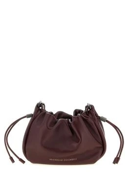 Brunello Cucinelli | Brunello Cucinelli Mellow Drawstring Small Bucket Bag