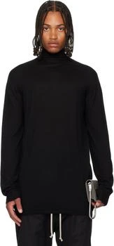 Rick Owens | Black Concordians Oversized Turtle Sweater