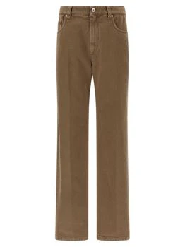 Brunello Cucinelli | Brunello Cucinelli Monili Embellished Contemporary Denim Jeans