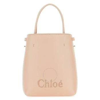 Chloé | Micro Chloe Sense Leather Tote Bag