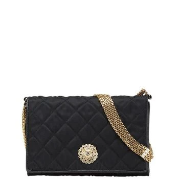 Chanel | Satin Leather Shoulder Bag (Pre-Owned)
