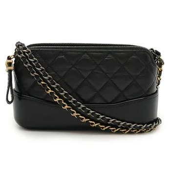 Chanel | Leather Pochette Shoulder Bag (Pre-Owned)