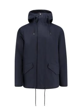 Burberry | Burberry Long Sleeved Hooded Drawstring Jacket