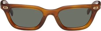 Gucci | Brown Cat Eye Frame Sunglasses
