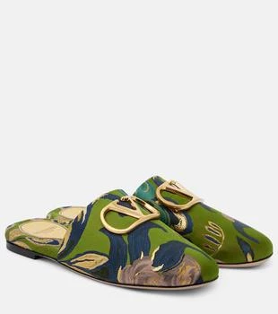 Valentino | VLogo jacquard mules
