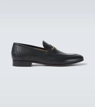 Valentino | VLogo leather loafers
