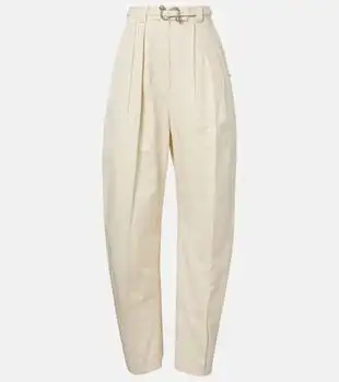 Max Mara | Idoneo cotton gabardine wide-leg pants