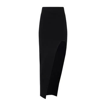 Rick Owens | Rick Owens Slit-Detailed Midi Skirt