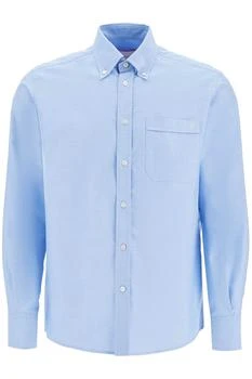 Valentino | Valentino Logo Embroidered Long-Sleeved Shirt