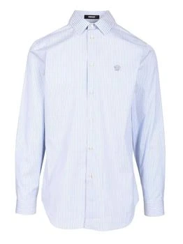 Versace | Versace Striped Poplin Slim Shirt