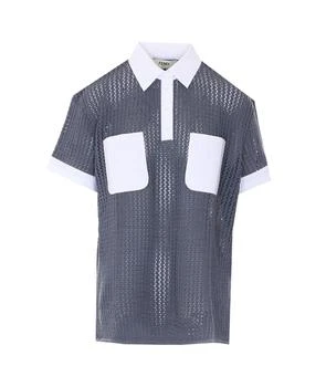 Fendi | Fendi Short Sleeved Knitted Polo Shirt