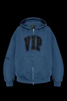 Balenciaga | Balenciaga VIP Patch Zipped Hoodie