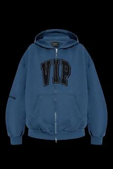 Balenciaga | Balenciaga VIP Patch Zipped Hoodie