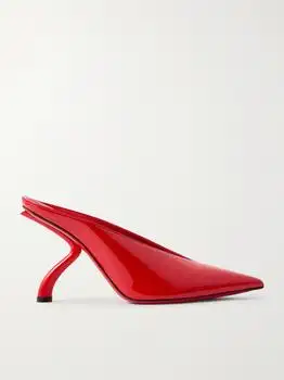 Salvatore Ferragamo | Itaca Patent-leather Mules