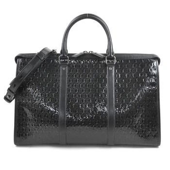 Yves Saint Laurent | Patent Leather Boston Bag Handbag (Pre-Owned)