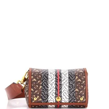 Burberry | TB Flap Bag Monogram E-Canvas Small